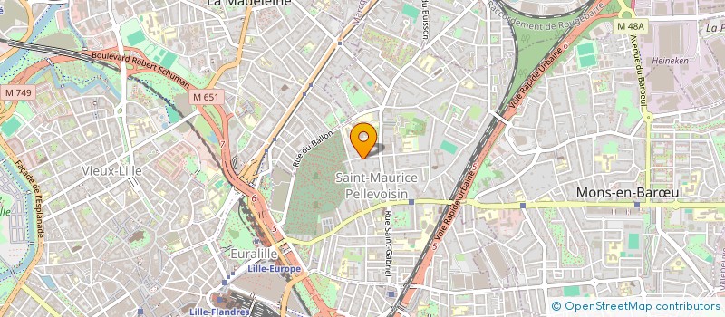 localisation de l'entreprise MADAME HANNA HOUASSI à LILLE