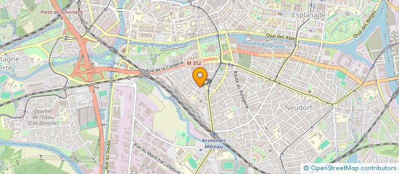 localisation de l'entreprise MADAME HANNA HUBICKA à STRASBOURG