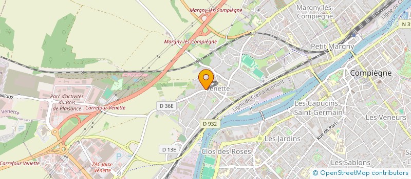 localisation de l'entreprise MADAME HANNA-MARIA ANNOVAZZI  VENETTE