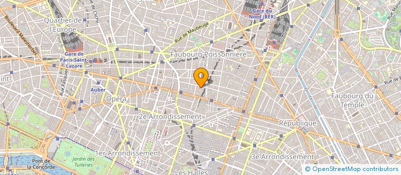 localisation de l'entreprise MADAME HANNA MARTEL  PARIS