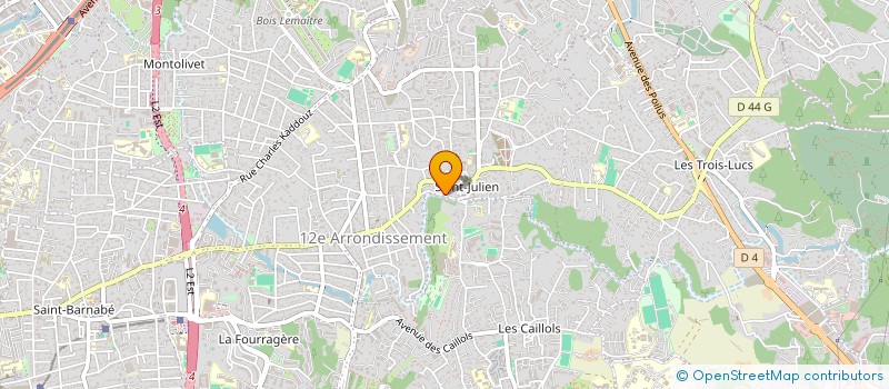 localisation de l'entreprise MADAME HANNA MODEN  MARSEILLE