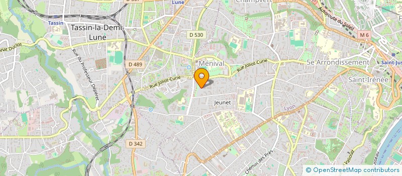 localisation de l'entreprise MADAME HANNA PIETRON à LYON