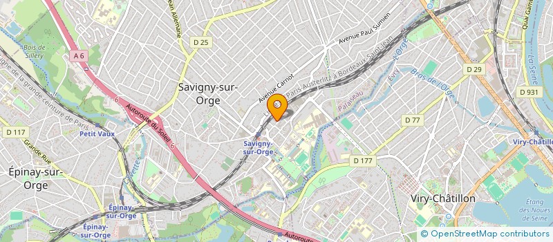 localisation de l'entreprise MADAME HANNA RAFFOUL à SAVIGNY-SUR-ORGE