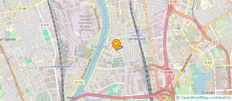 localisation de l'entreprise MADAME HANNA SAIKOUSKAYA  ALFORTVILLE