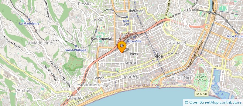 localisation de l'entreprise MADAME HANNA SALAMAKHA  NICE