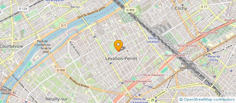 localisation de l'entreprise MADAME HANNA SIDOROWICZ à LEVALLOIS-PERRET