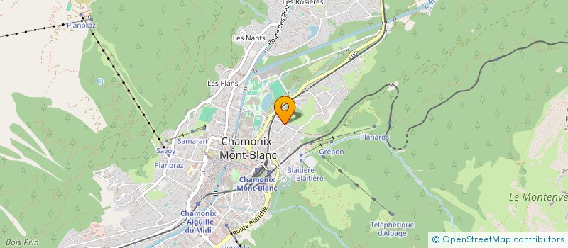 localisation de l'entreprise MADAME HANNA SKEPPNER  CHAMONIX-MONT-BLANC