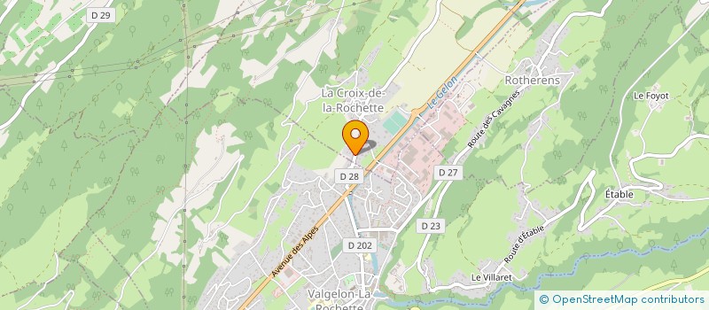 localisation de l'entreprise MADAME HANNA STASEVICH  LA CROIX-DE-LA-ROCHETTE