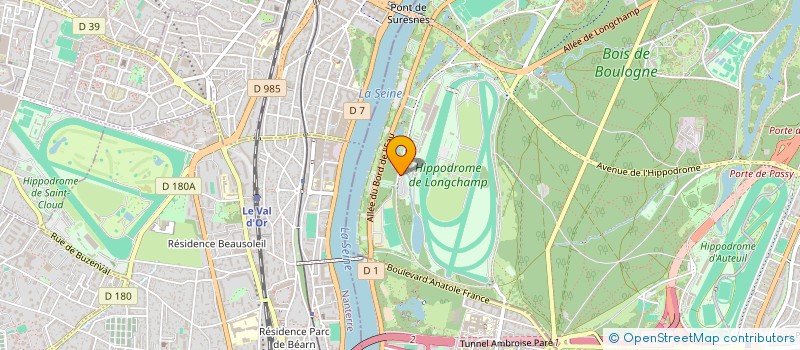 localisation de l'entreprise MADAME HANNAH BRAGA ROMAO SILVA  PARIS