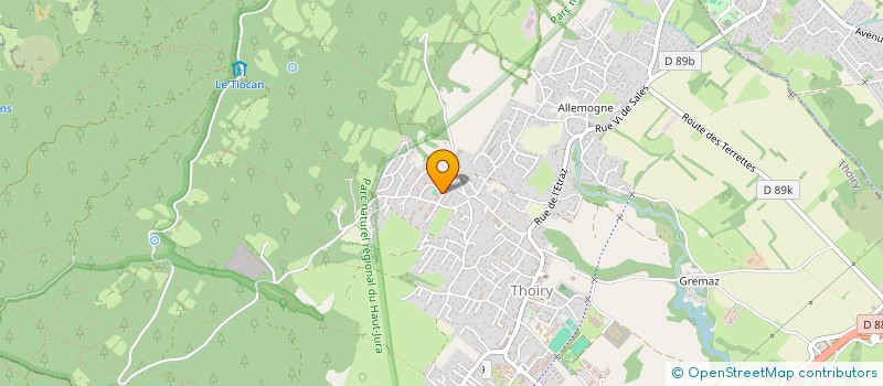 localisation de l'entreprise MADAME HANNAH BROUGHTON  THOIRY