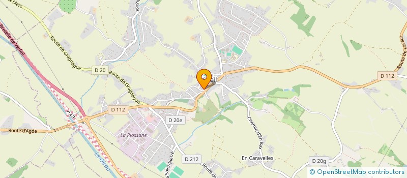 localisation de l'entreprise MADAME HANNAH CHAOUAT  VERFEIL