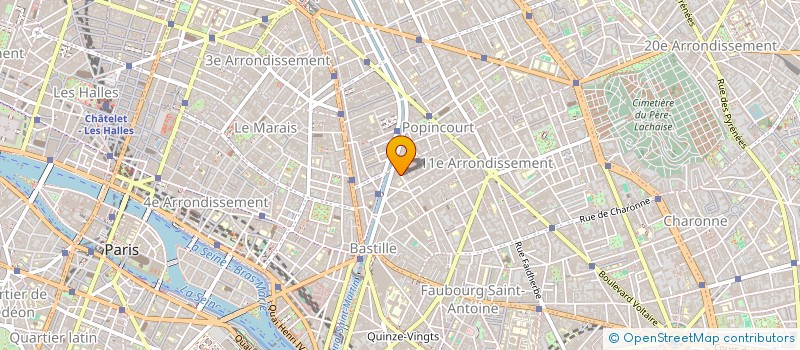 localisation de l'entreprise MADAME HANNAH COHEN  PARIS