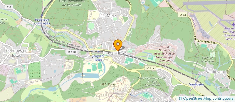 localisation de l'entreprise MADAME HANNAH EDERY  JOUY-EN-JOSAS