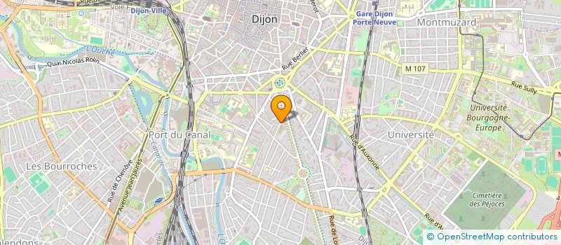 localisation de l'entreprise MADAME HANNAH EPSTEIN  DIJON