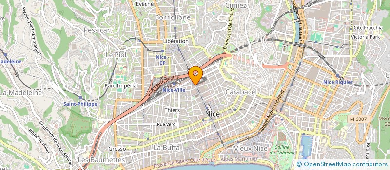 localisation de l'entreprise MADAME HANNAH FIELD  NICE