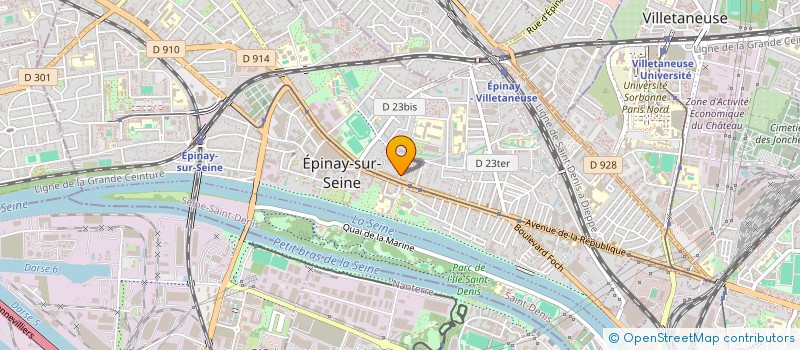 localisation de l'entreprise MADAME HANNAH GAGUA à EPINAY-SUR-SEINE