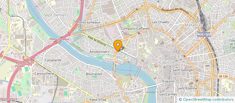 localisation de l'entreprise MADAME HANNAH GOIFFON à TOULOUSE