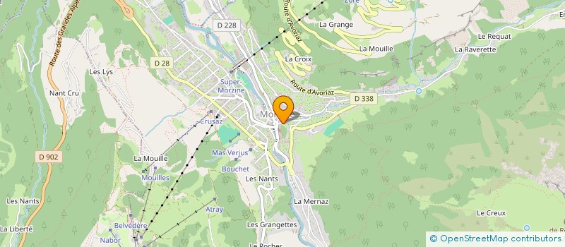 localisation de l'entreprise MADAME HANNAH HANNAH DAULPHIN-WHITFIELD à MORZINE
