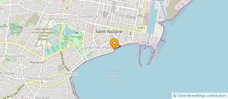 localisation de l'entreprise MADAME HANNAH LECHAT à SAINT-NAZAIRE