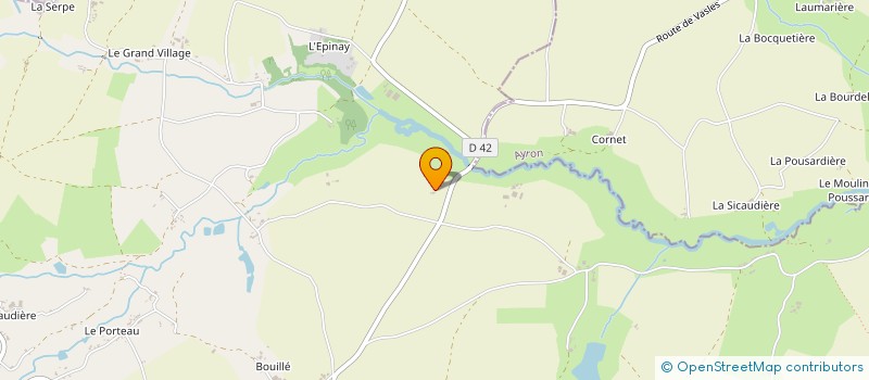 localisation de l'entreprise MADAME HANNAH MARSH  VASLES