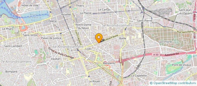 localisation de l'entreprise MADAME HANNAH MARY TAYLOR  MARSEILLE