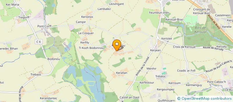 localisation de l'entreprise MADAME HANNAH MERRY  GUILERS