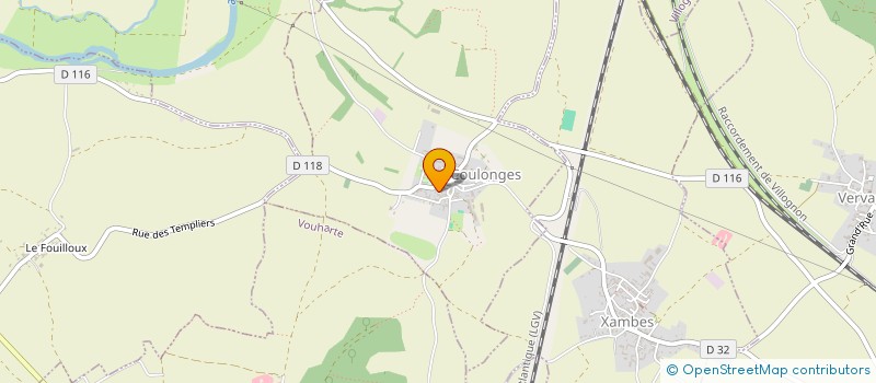 localisation de l'entreprise MADAME HANNAH PENN  COULONGES