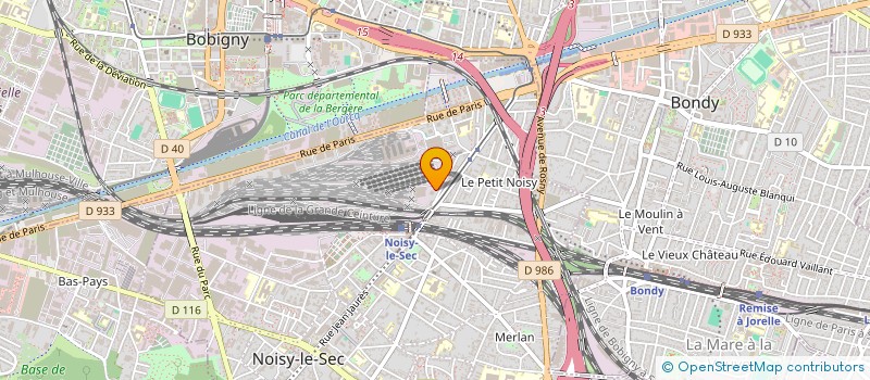 localisation de l'entreprise MADAME HANNAH PONCE à NOISY-LE-SEC