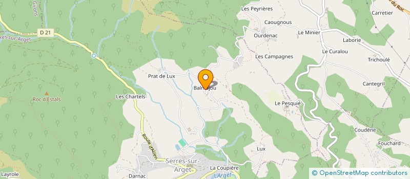 localisation de l'entreprise MADAME HANNAH ROBERTSON à SERRES-SUR-ARGET