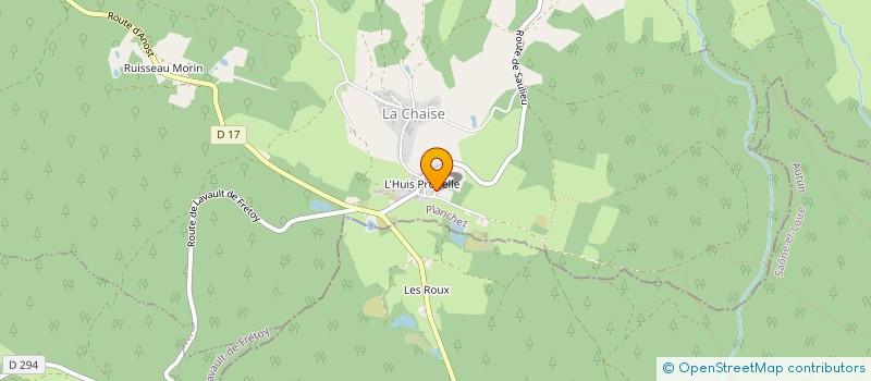 localisation de l'entreprise MADAME HANNAH SALIOU  PLANCHEZ