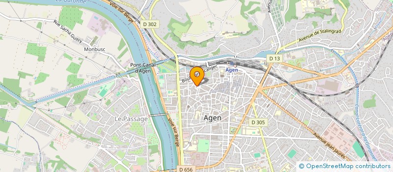 localisation de l'entreprise MADAME HANNAH SOUYRIS  AGEN