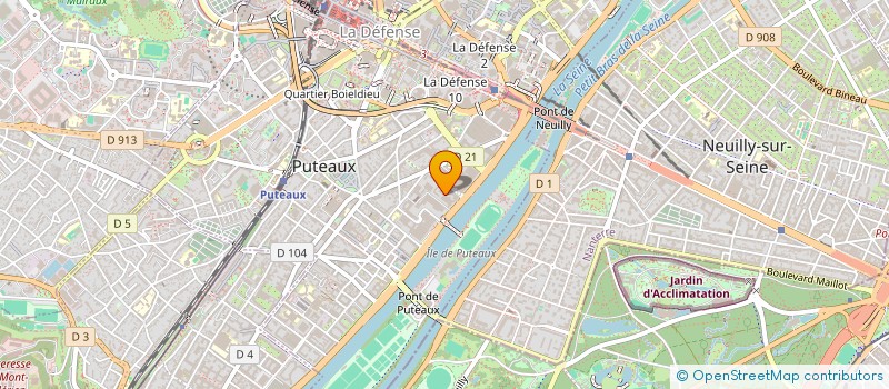 localisation de l'entreprise MADAME HANNAH TEITINK  PUTEAUX