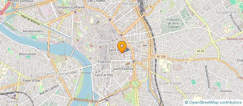 localisation de l'entreprise MADAME HANNAH TEMAM  TOULOUSE