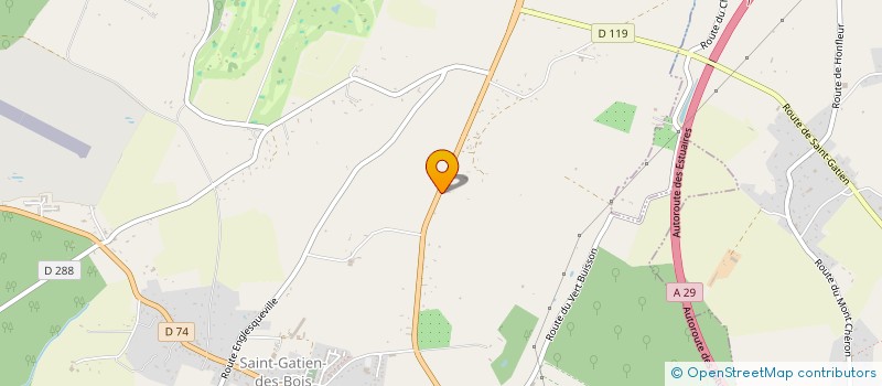 localisation de l'entreprise MADAME HANNAH WACHUKA  SAINT-GATIEN-DES-BOIS