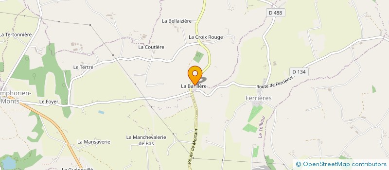 localisation de l'entreprise MADAME HANNAH WALTER  BUAIS-LES-MONTS