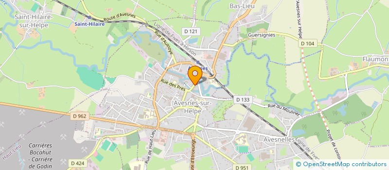 localisation de l'entreprise MADAME HANNAMAIJA SALAKARI  AVESNES-SUR-HELPE