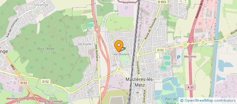 localisation de l'entreprise MADAME HANNAN FRIANT  MAIZIERES-LES-METZ