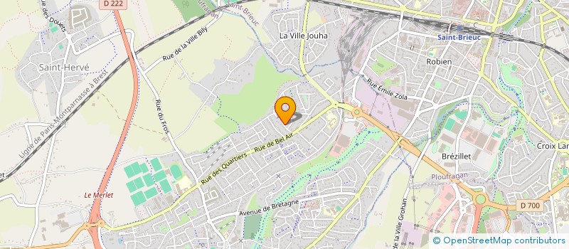 localisation de l'entreprise MADAME HANNANE CHOUF  PLOUFRAGAN