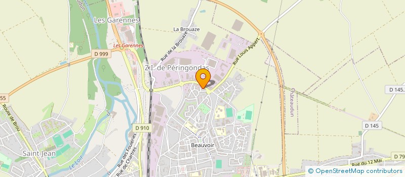 localisation de l'entreprise MADAME HANNANE KHADDOU à CHATEAUDUN