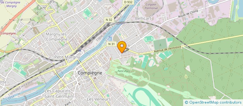 localisation de l'entreprise MADAME HANNE-MARI HOFF à COMPIEGNE