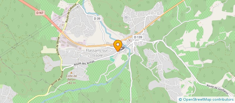 localisation de l'entreprise MADAME HANNE RASTUM  CABASSE