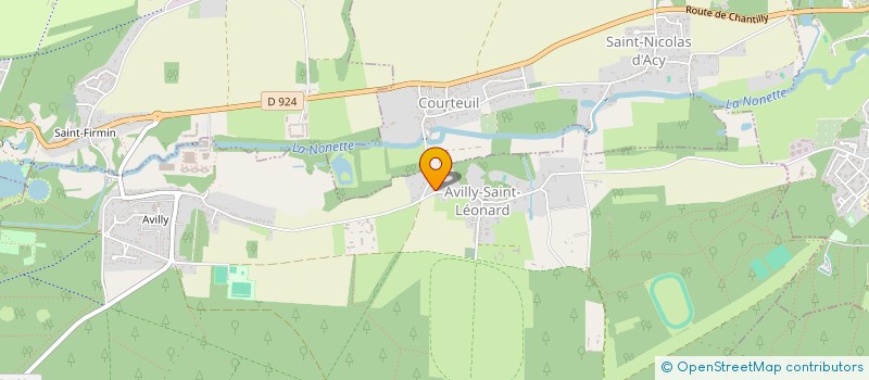 localisation de l'entreprise MADAME HANNEKE VERHOEF  AVILLY-SAINT-LEONARD