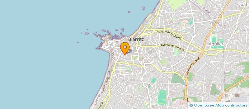 localisation de l'entreprise MADAME HANNELIE PRINS à BIARRITZ