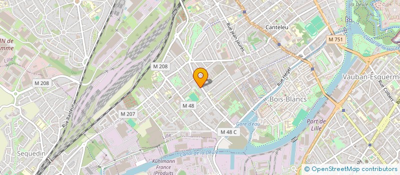 localisation de l'entreprise MADAME HANNELORE PAWLETTA à LILLE