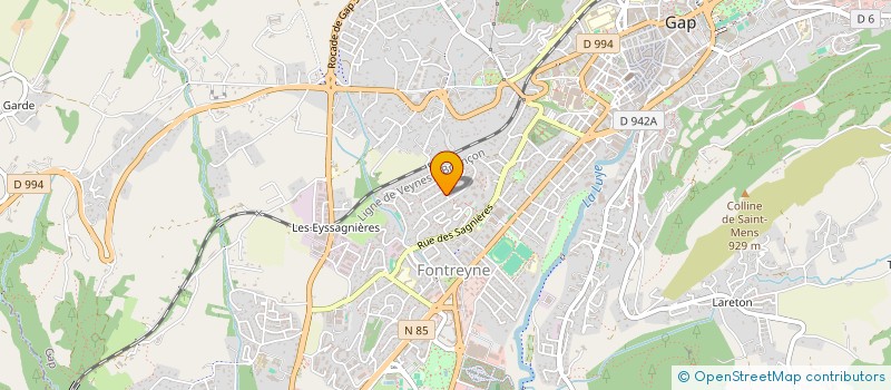 localisation de l'entreprise MADAME HANNIA GUETTAF  GAP