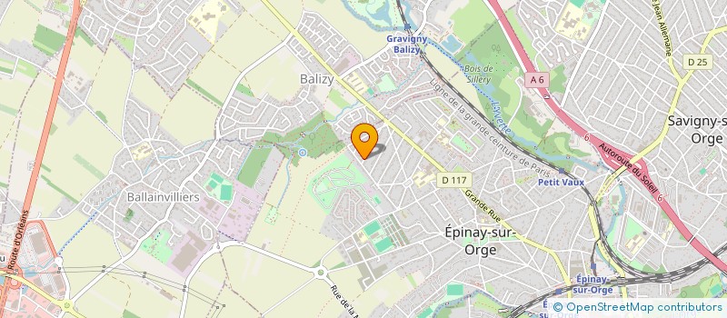 localisation de l'entreprise MADAME HANTA RAKOTOARIVONY  EPINAY-SUR-ORGE