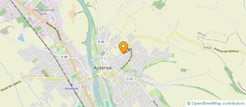 localisation de l'entreprise MADAME HANTA RASOLONJATOVO  AUTERIVE