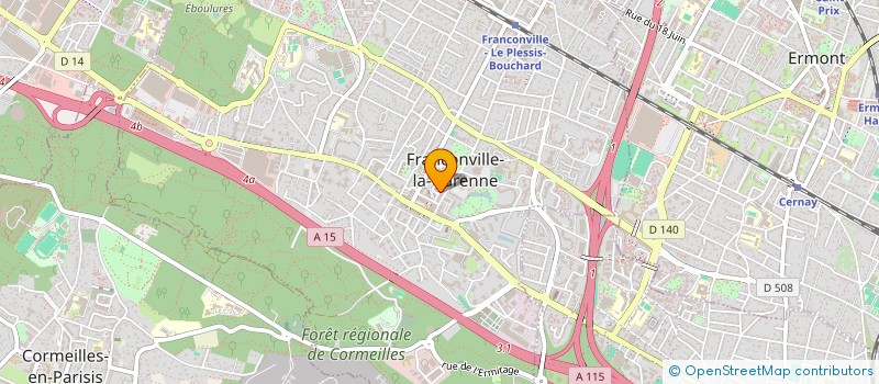 localisation de l'entreprise MADAME HANYFA ILLOUL  FRANCONVILLE