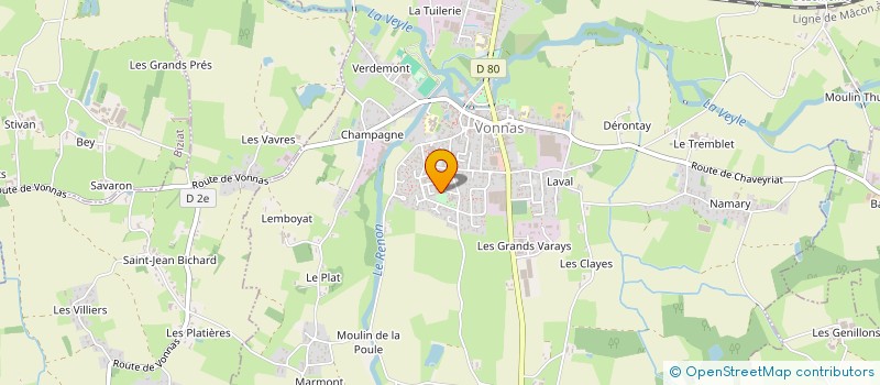 localisation de l'entreprise MADAME HANYSSA BALLUFFIER à VONNAS