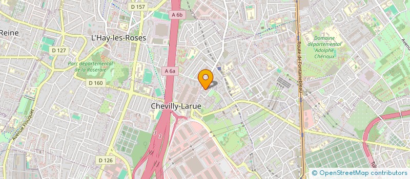 localisation de l'entreprise MADAME HAOUDHOI SAID ALI  CHEVILLY-LARUE